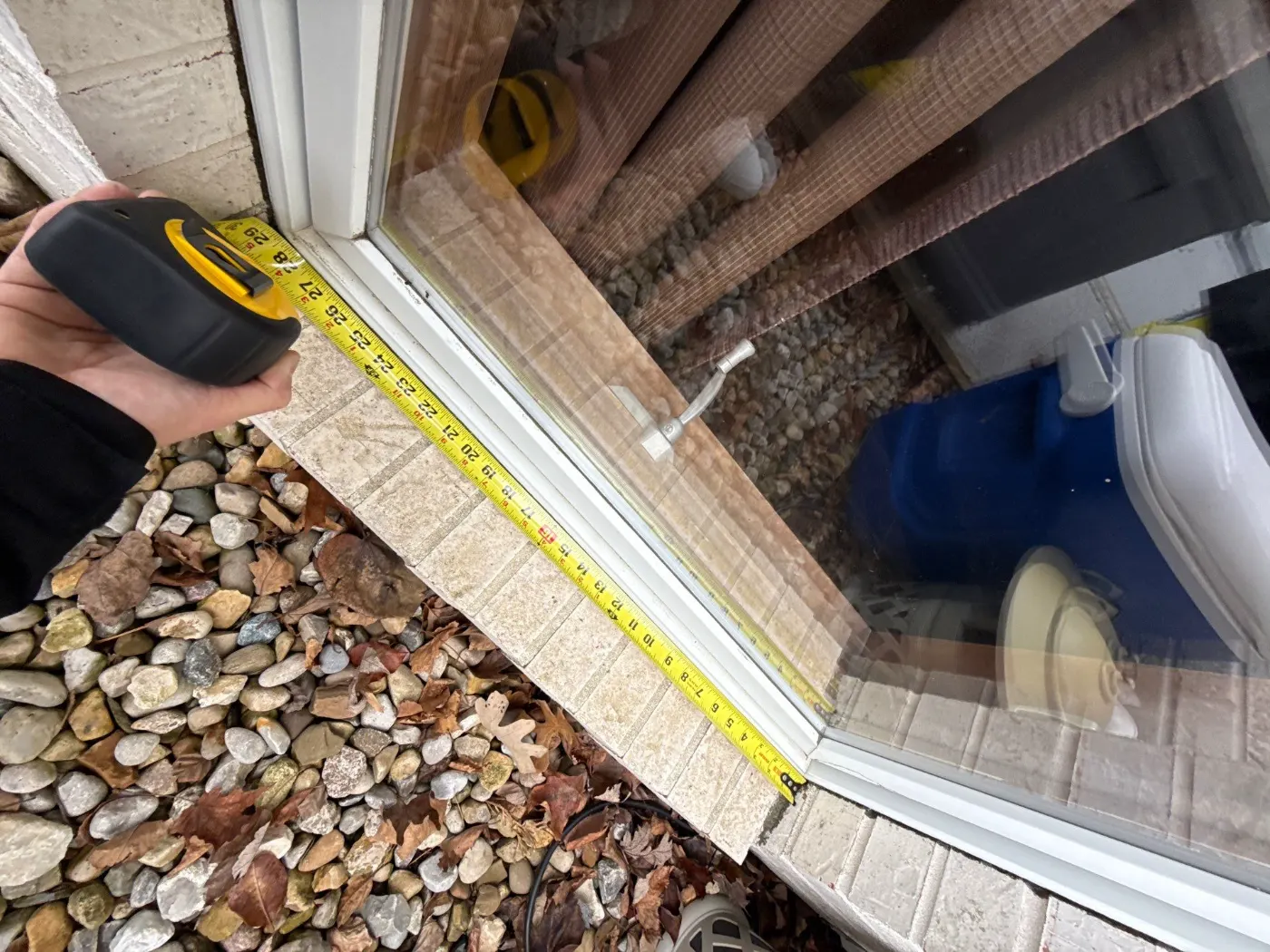 Window replacement documented in Lapel